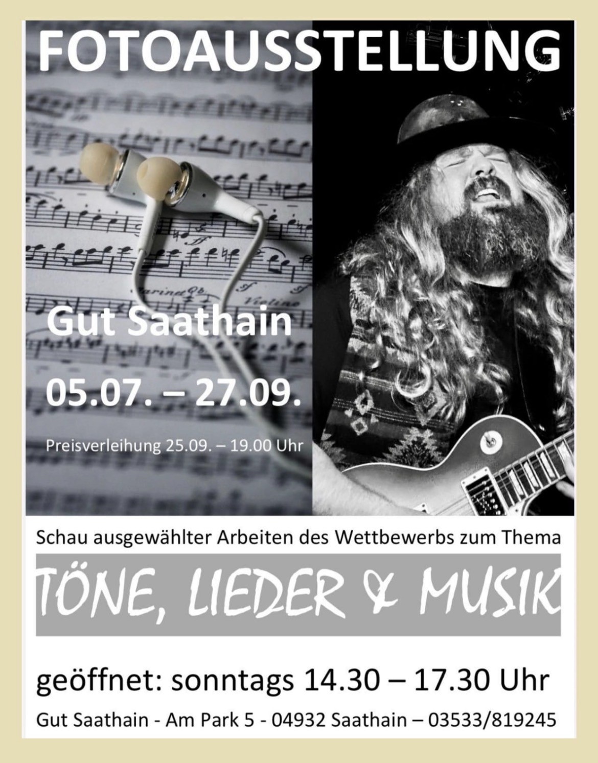 musik plakat